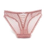 Culotte lingerie en dentelle transparente