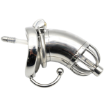 Cage de Chasteté Métal Prison du diable L