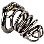 Cage de chasteté Acier - the ring L