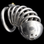 Cage de Chasteté Homme - Métal - Ténèbres XL