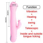 vibro point G chauffant femme