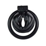 Noir chasteté clito cage rose