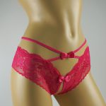 Sous-vêtement femme entrejambe ouvert b