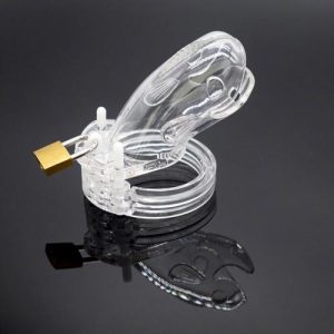 Cage de chasteté The Fish Transparente