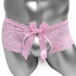 Lingerie dentelle florale ouverte