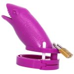 Cage de chasteté en plastique l'Alligator L