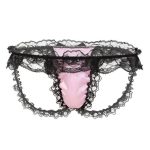 Bikini femme style Jockstraps couleur unie