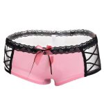 Dentelle noire taille basse