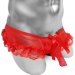 Sous-vêtement masculin avec volants