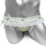 Culotte carreaux nœuds papillon Sissy