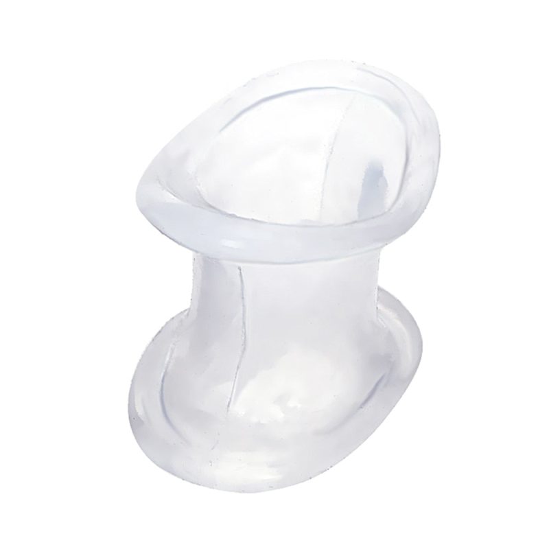 Dispositif BDSM en silicone pour stimuler le scrotum