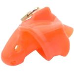 Cage de chasteté en silicone rouge
