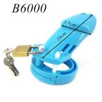 Cage de chasteté gb6000 bleu