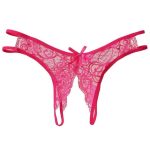 Culotte coquine à entrejambe ouvert
