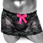 Culotte sexy en tissu dentelle