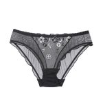 Culotte sexy dentelle transparente