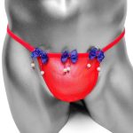 string dentelle noire élégant